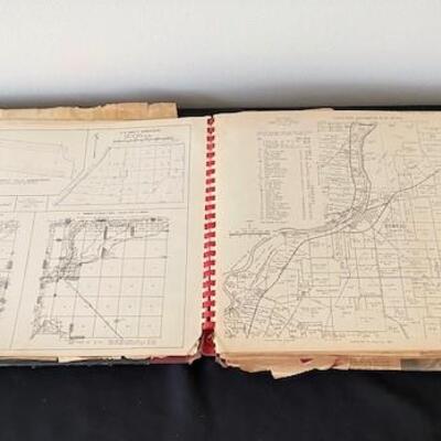 LOT#38LR: 1941 Atlas & History Kendall Co, IL