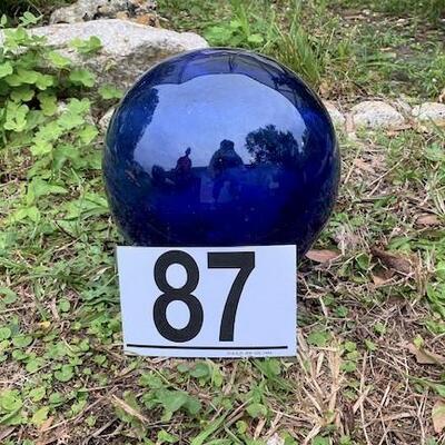 LOT#87B: Cobalt Blue Ball