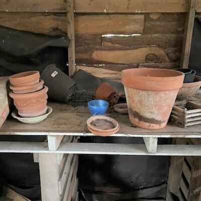 LOT#90H: Contents of Potting Shed