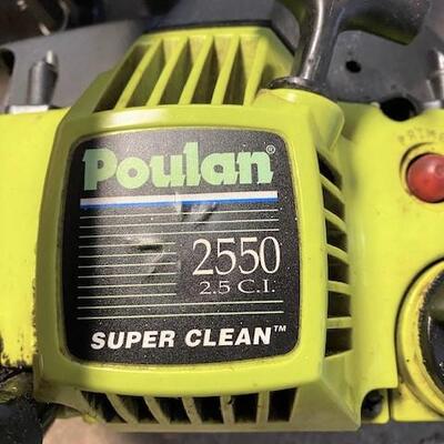 LOT#97G: Poulan 2550 Chainsaw