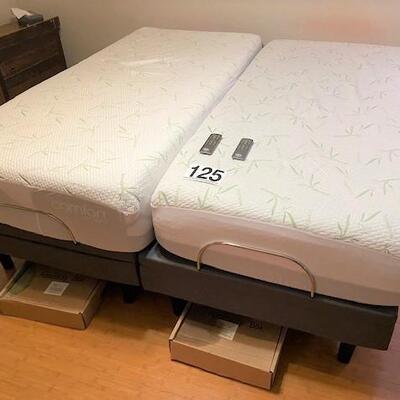 LOT#125MB: Comfort by Serta Adjustable King Bed