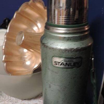 COPPER CUP AND STANLEY THERMOS