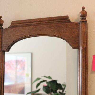 Lot 1 Entry Mirror Solid Wood 43x21