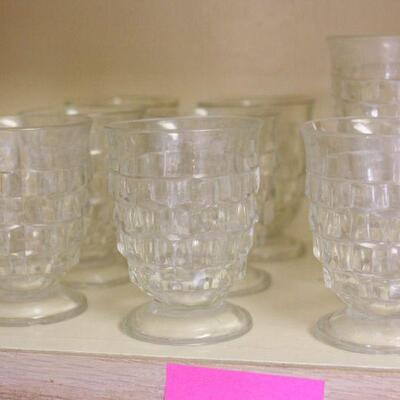 Lot 82 Glassware