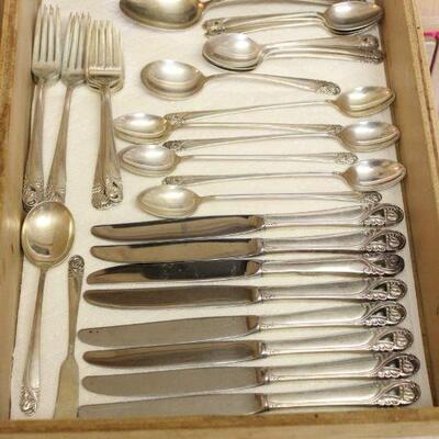 Lot 90 International Sterling Spring Glory 38pcs. Silverware