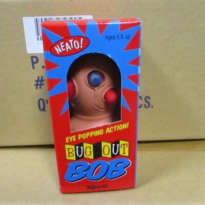Lot 252 - 4 - Eye Popping Action Bug Out Bob Stress Relief Squeeze Toy