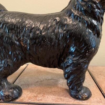 Cast Iron Black Scottish Terrier