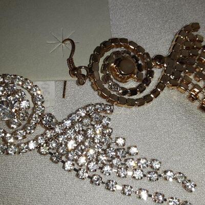 Crystal Dangle Earrings