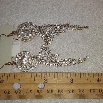 Crystal Dangle Earrings