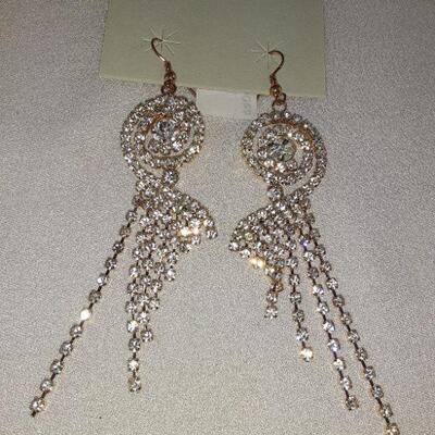 Crystal Dangle Earrings