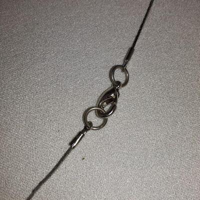 Very Long Cream Colored Nuggets Necklace