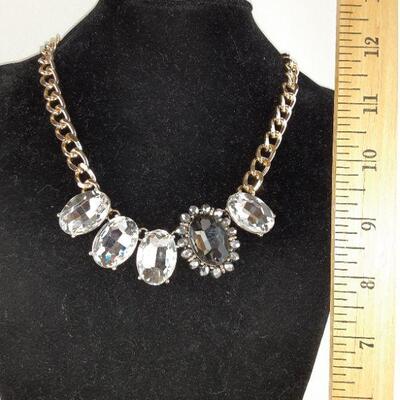 Large Crystals Necklace