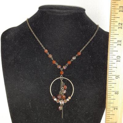Beads and Dangles Necklace