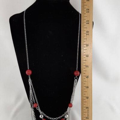 Red Bead Necklace