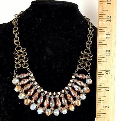 Orange Drop Necklace