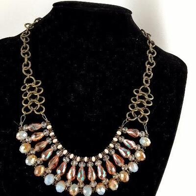 Orange Drop Necklace