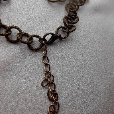 Orange Drop Necklace