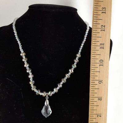 Crystal Drop Necklace