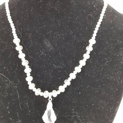 Crystal Drop Necklace