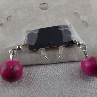 Pink Bead Chain Necklace