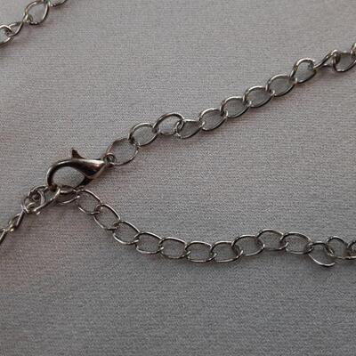 Pink Dangle Necklace