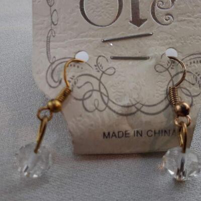 Large Rectangular Crystal Necklace