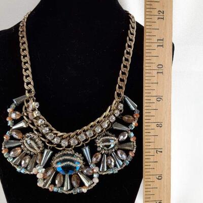Crystal Bib Necklace