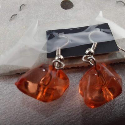 Orange Nugget Necklace