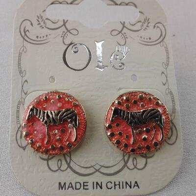 Zebra Earrings