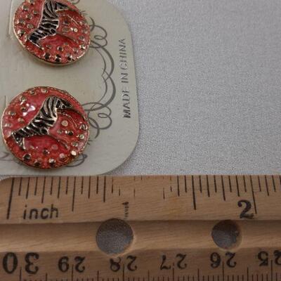 Zebra Earrings