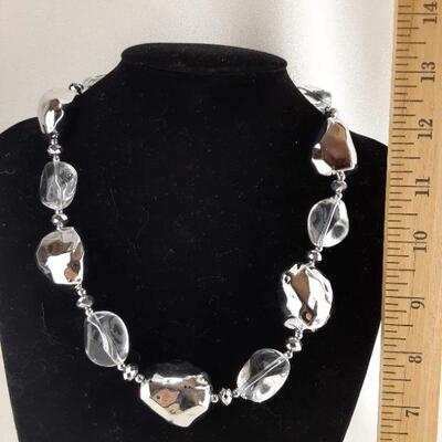 Big Acrylic Bead Necklace