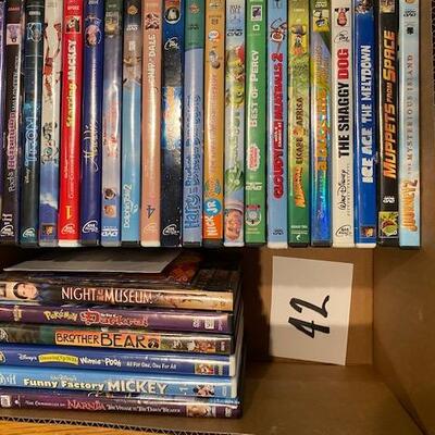 Kid friendly DVD's