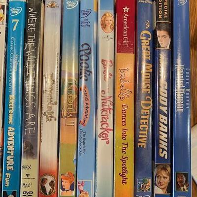 Kid friendly DVD's