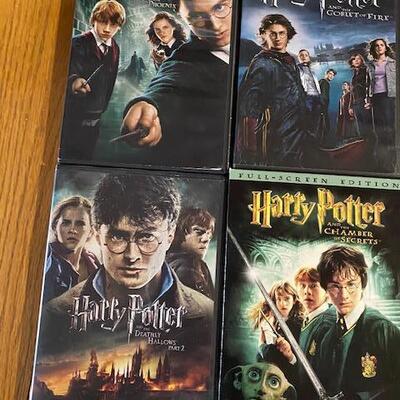 Harry Potter and Percy Jackson DVD's