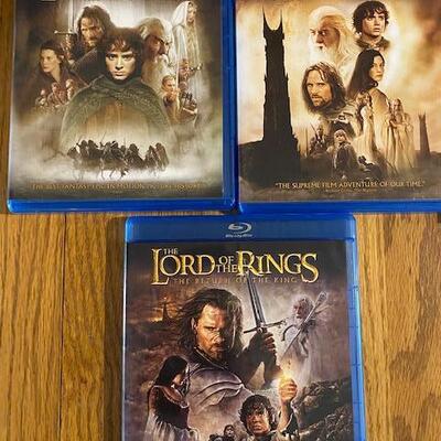 Lord of the Rings and Hobbit DVD's