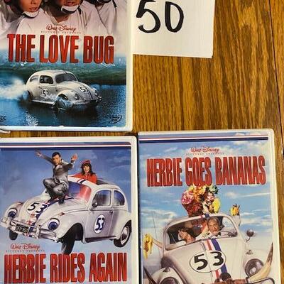 Herbie the Love Bug DVD's