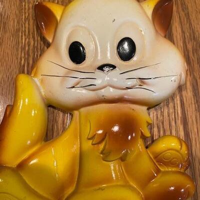 Vintage Chalkware Cat