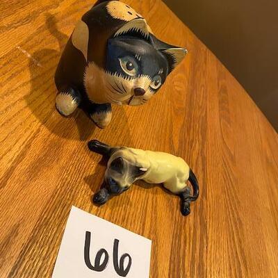 two cats