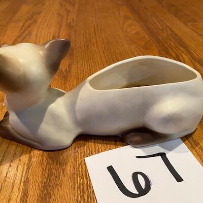 Vintage Napco Cat planter