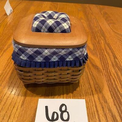 Longaberger Sewing Basket