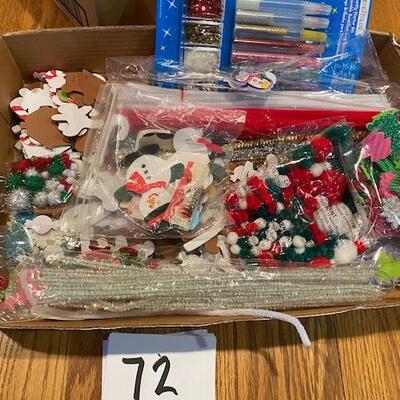 Lot of Christmas crafts