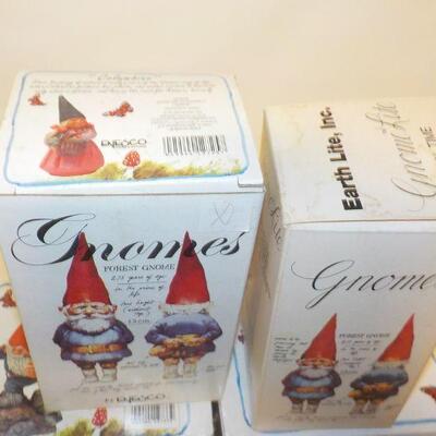 No. 2 Santa special New in Box "Gnomes" Enesco, (4)..