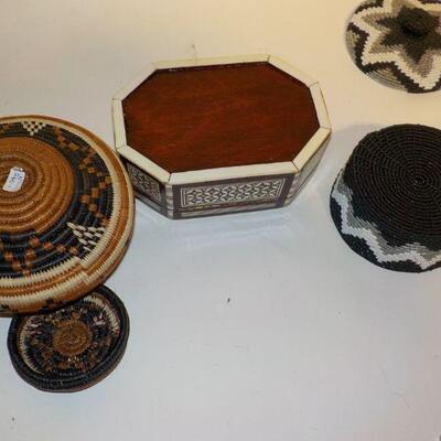 3- World class collectible containers/ Boxes hand crafted.