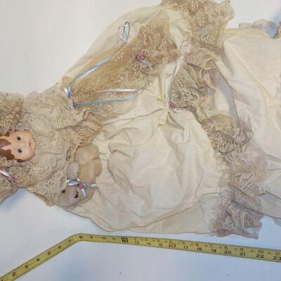 "Antique Doll late 1800's to early 1900's/ Bisque hand made German doll"
