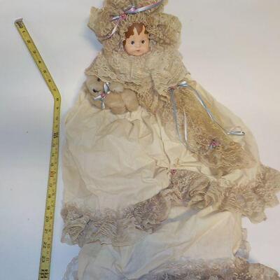 "Antique Doll late 1800's to early 1900's/ Bisque hand made German doll"