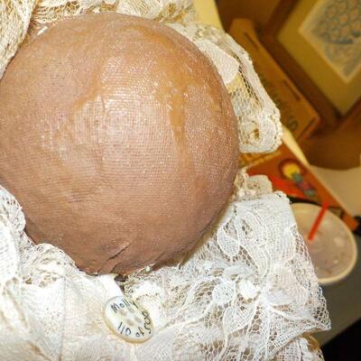 "Antique Doll late 1800's to early 1900's/ Bisque hand made German doll"