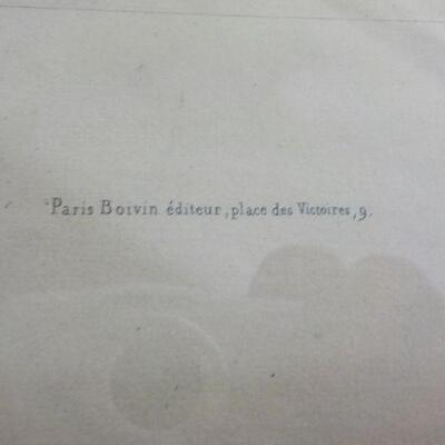 " European Paris Bolvin Stage Coach print"