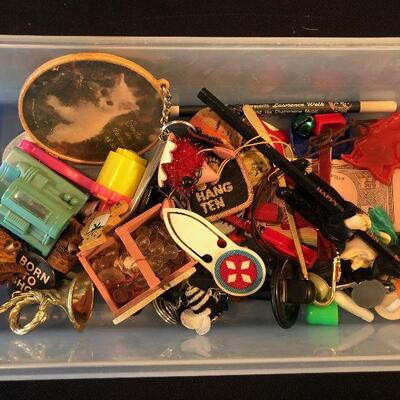 #630 Tub Full of Nic-Nacks and Do Da's - Children's Drawer Clean out 