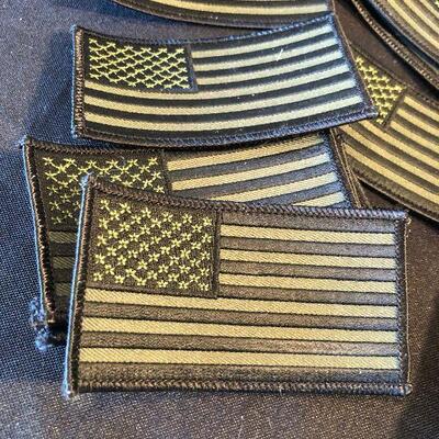 #637  US Military Flag Patches 