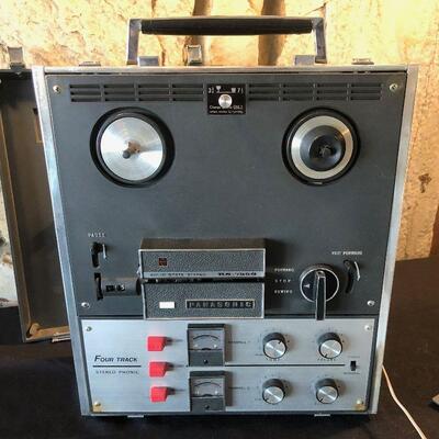 #648 Panasonic Stereo Tape Recorder Reel to reel  R755-S